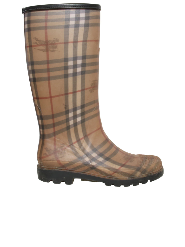 Burberry Haymarket Check Rainboots