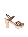 Prada Leather Cork Sandals