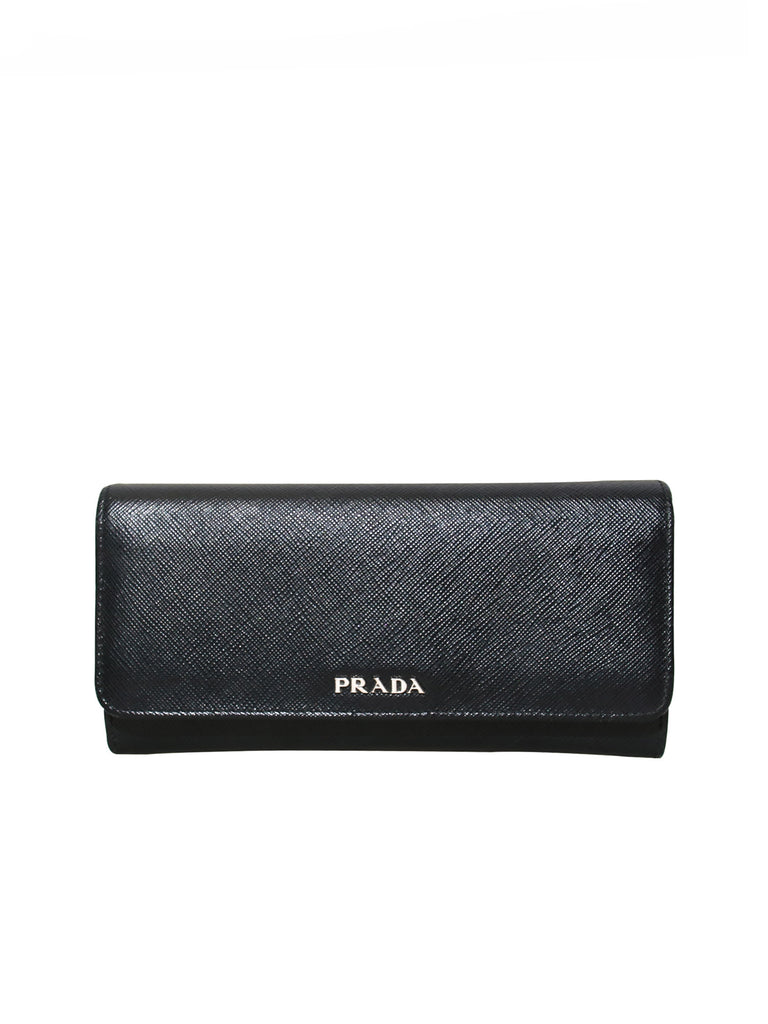 Prada Saffiano Continental Wallet