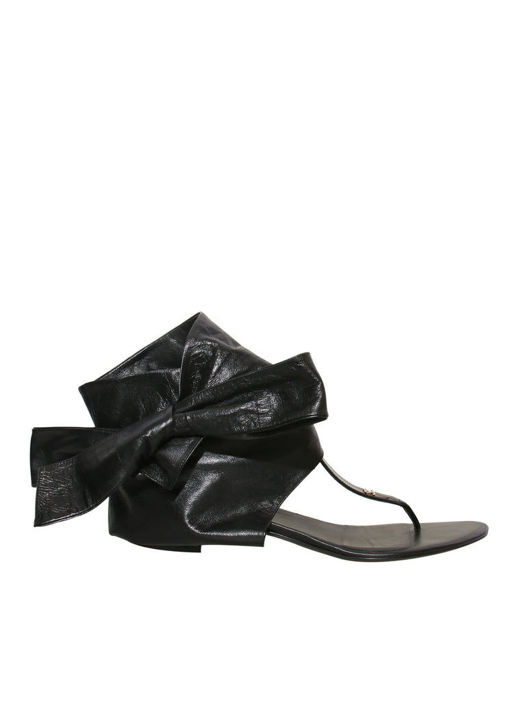 Chanel Leather Sandals
