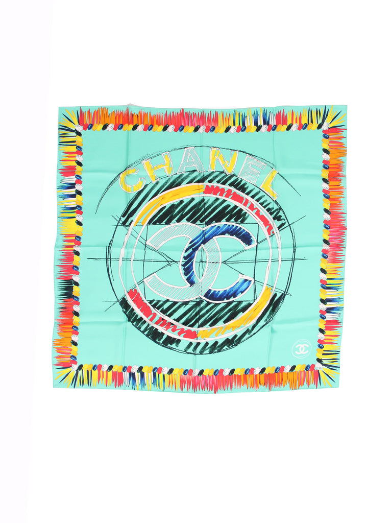 Chanel Silk Square Scarf