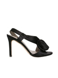 Valentino Satin Flower Slingback Sandals