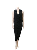 Helmut Lang Drawstring Draped Jumpsuit