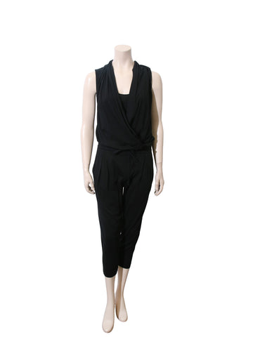 Helmut Lang Drawstring Draped Jumpsuit
