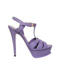 Yves Saint Laurent Leather Tribute Sandals