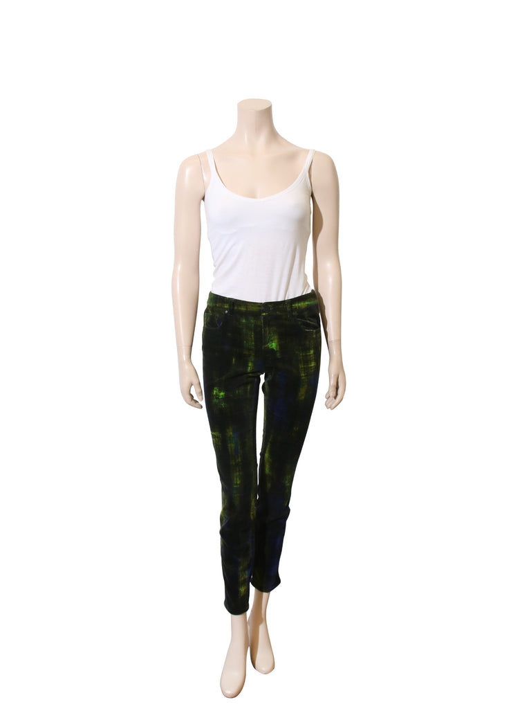 Elie Tahari Velvet Printed Pants