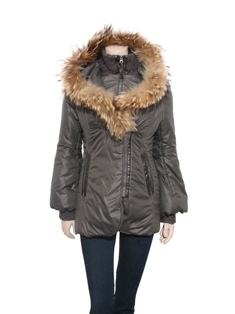 Mackage Winter Down Coat with Fur Hood