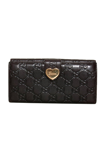 Leather GG Envelope Wallet