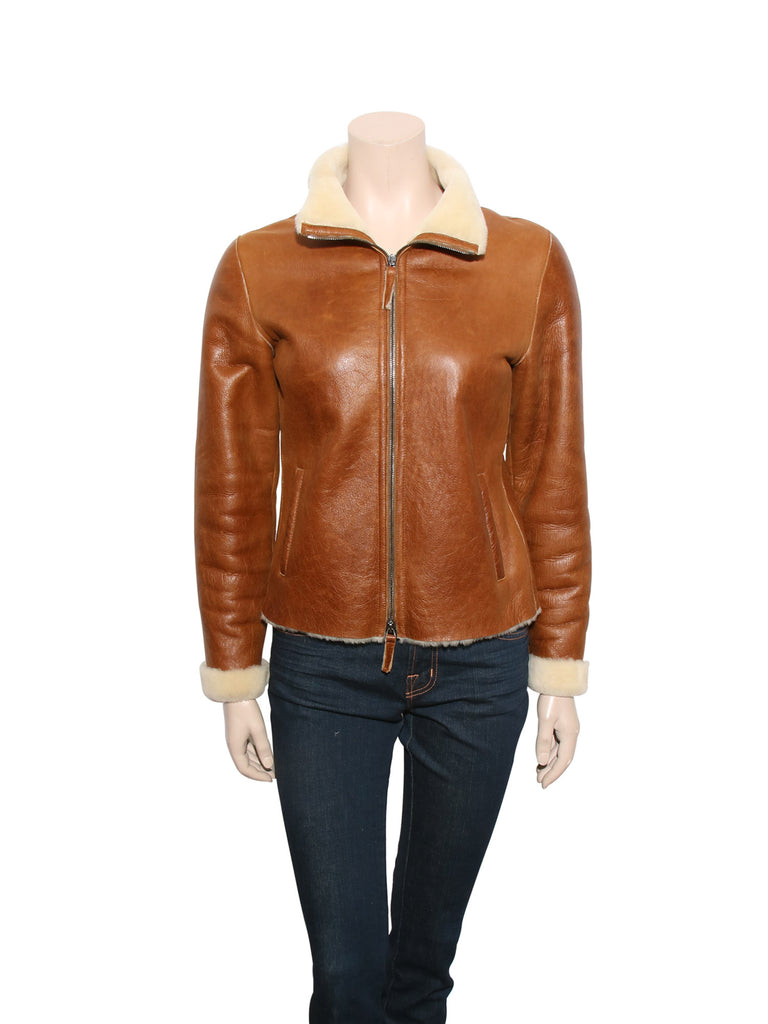 Burberry Sheepskin Jacket