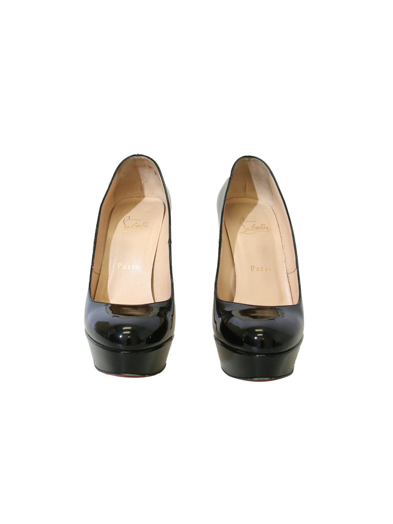 Christian Louboutin Patent Leather Platform Pumps