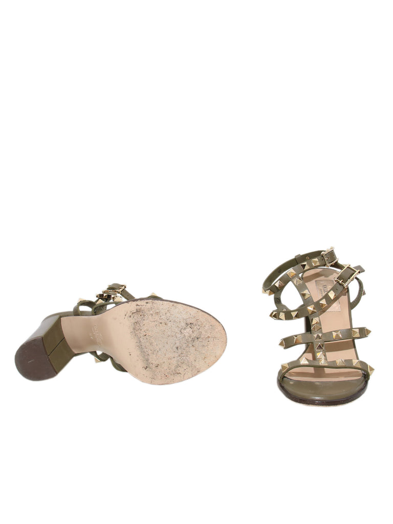 Valentino Rockstud Leather Sandals