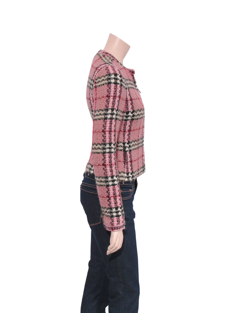 Burberry Wool Check Jacket