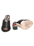Gucci Webby Leather Sandals
