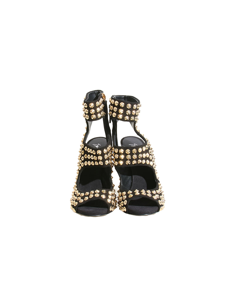 Giuseppe Zanotti Suede Studded Sandals