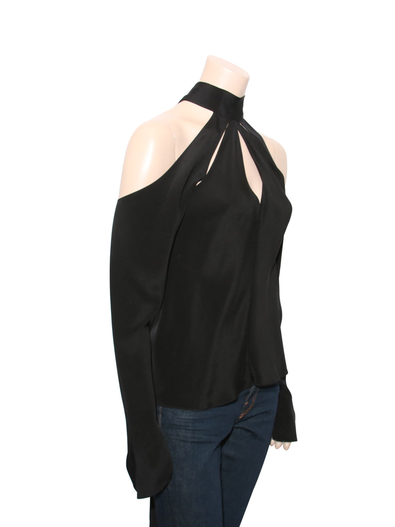 Juan Carlos Obando Exposed Shoulder Top