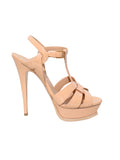 Yves Saint Laurent Leather Tribute Sandals