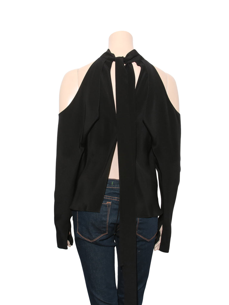 Juan Carlos Obando Exposed Shoulder Top