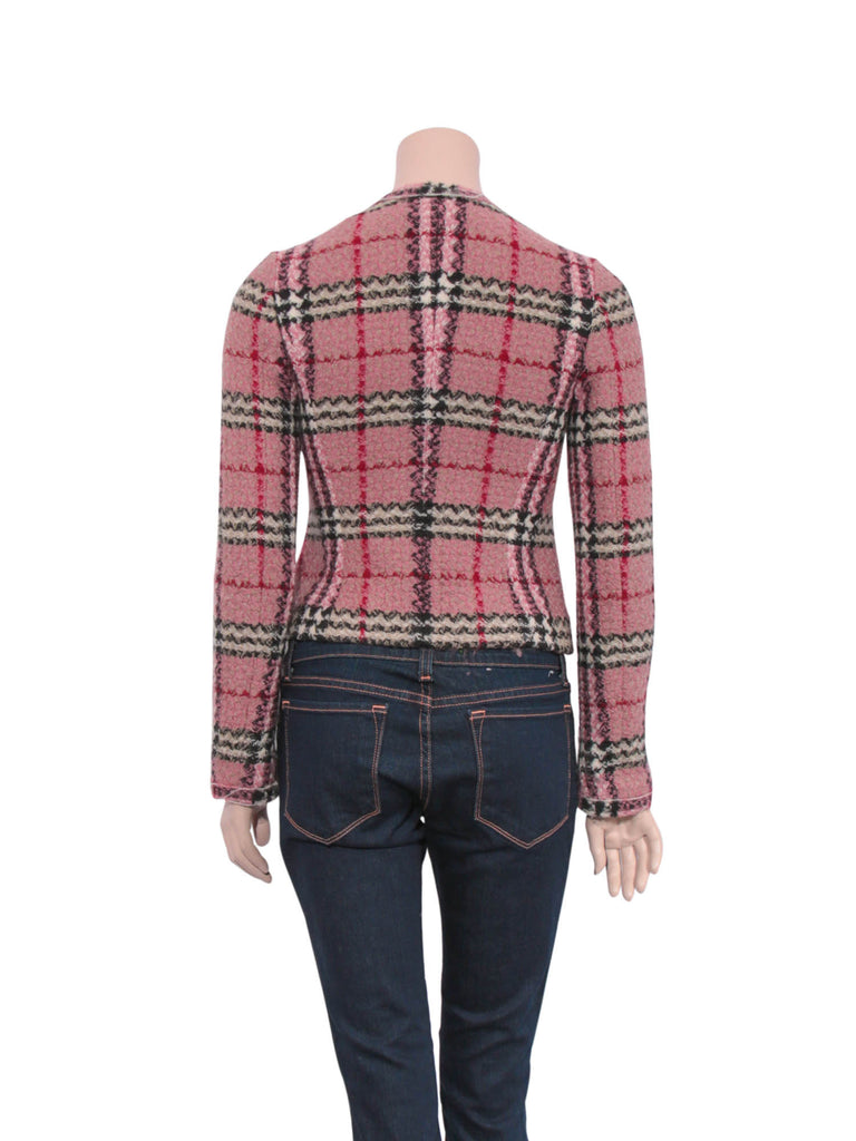 Burberry Wool Check Jacket