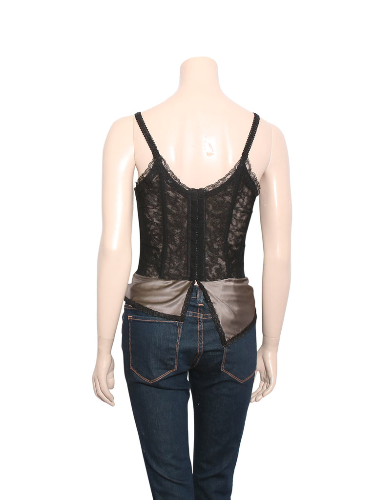 Christian Dior Lace Corset Top