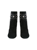 Sigerson Morrison Suede Studded Boots