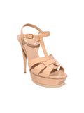 Yves Saint Laurent Leather Tribute Sandals