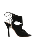 Aquazzura Suede Cut-Out Sandals
