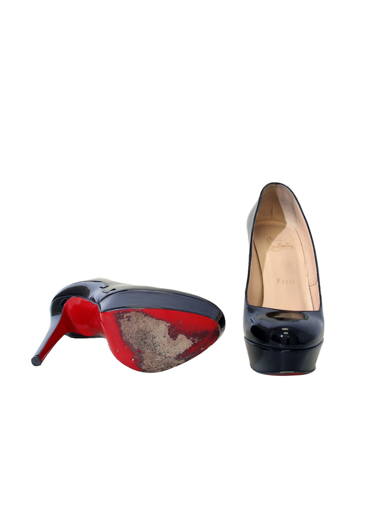 Christian Louboutin Patent Leather Platform Pumps