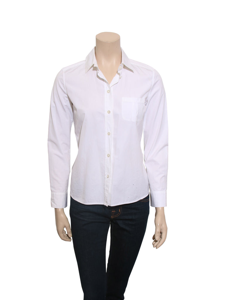 Louis Vuitton Cotton Button-Up Blouse