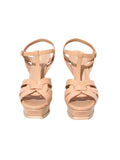 Yves Saint Laurent Leather Tribute Sandals