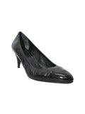 Prada Round Toe Leather Pumps