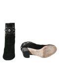 Sigerson Morrison Suede Studded Boots
