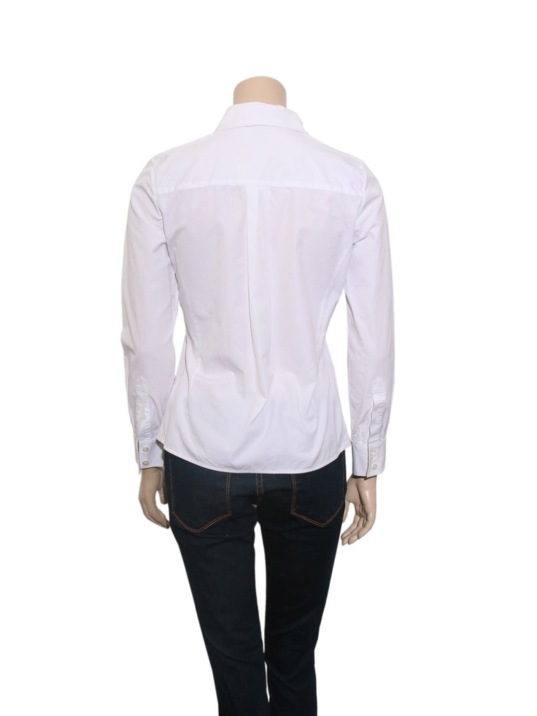 Louis Vuitton Cotton Button-Up Blouse