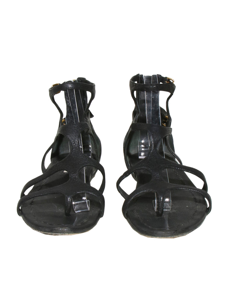 Miu Miu Leather Sandals