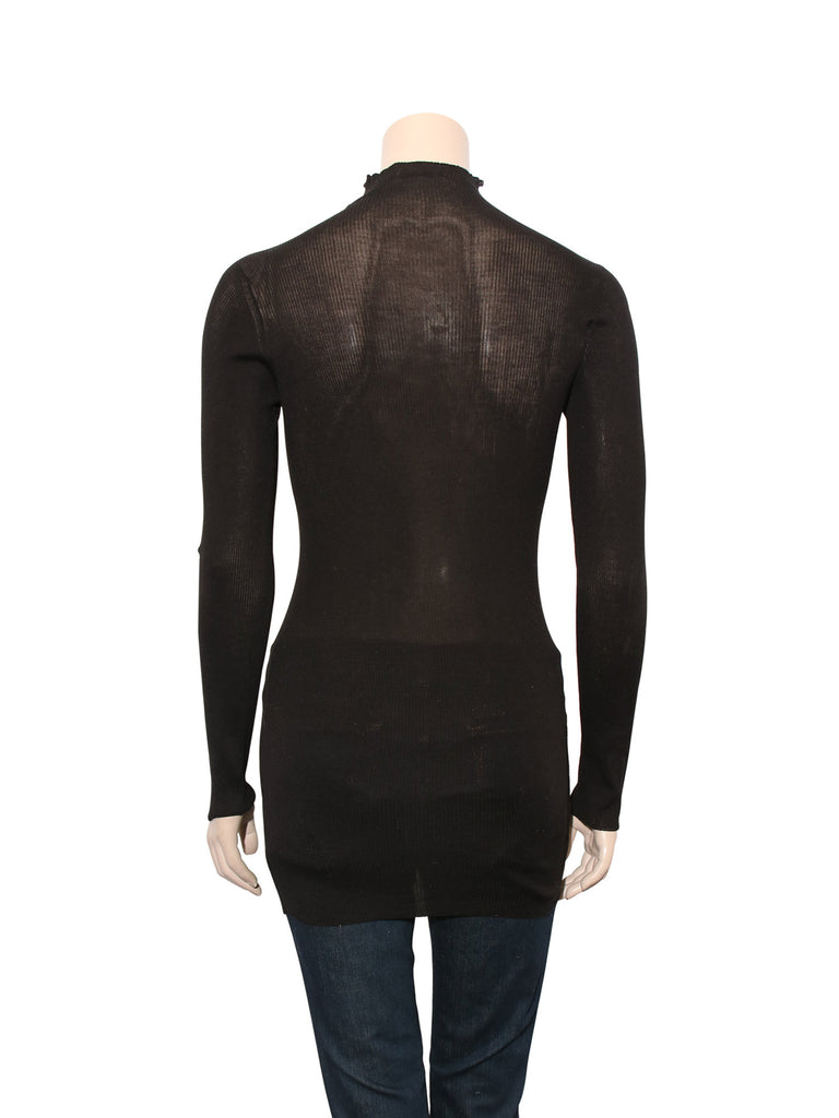 Prada Cut-Out Knit Top