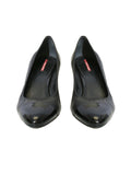 Prada Round Toe Leather Pumps