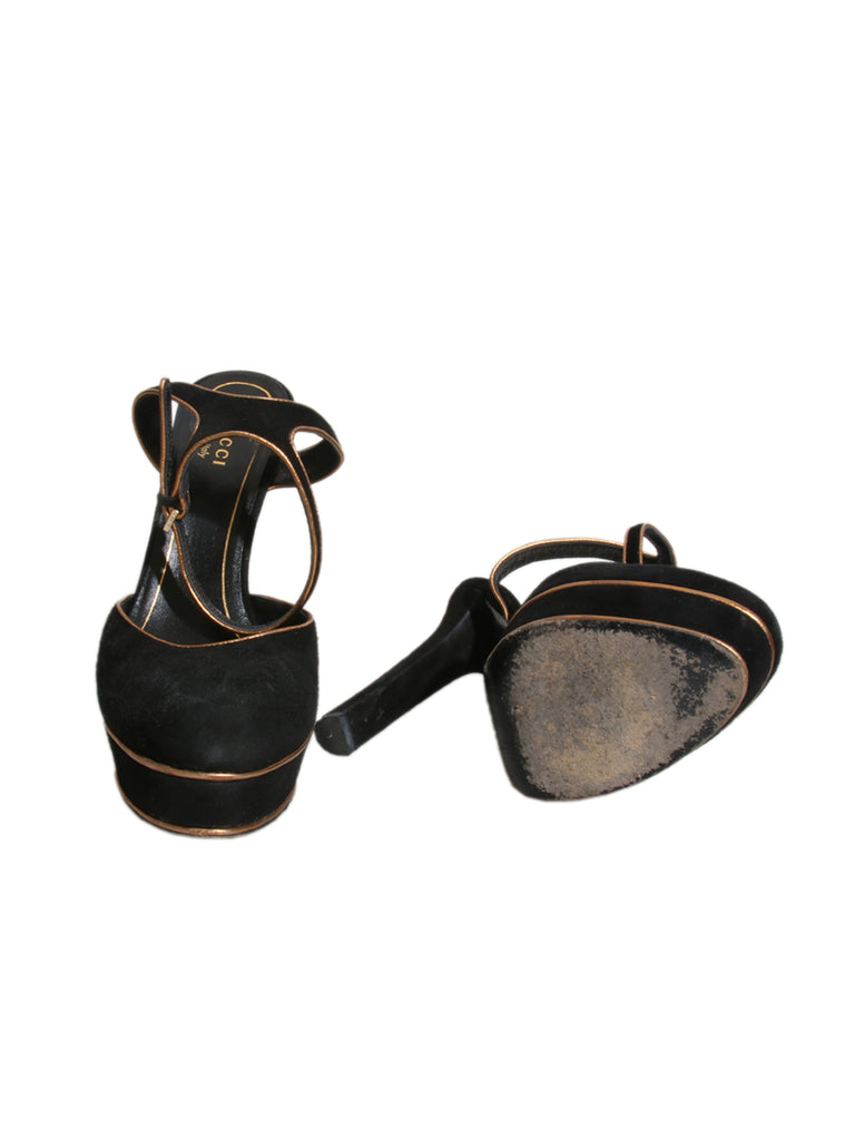 Suede Slingback Pumps