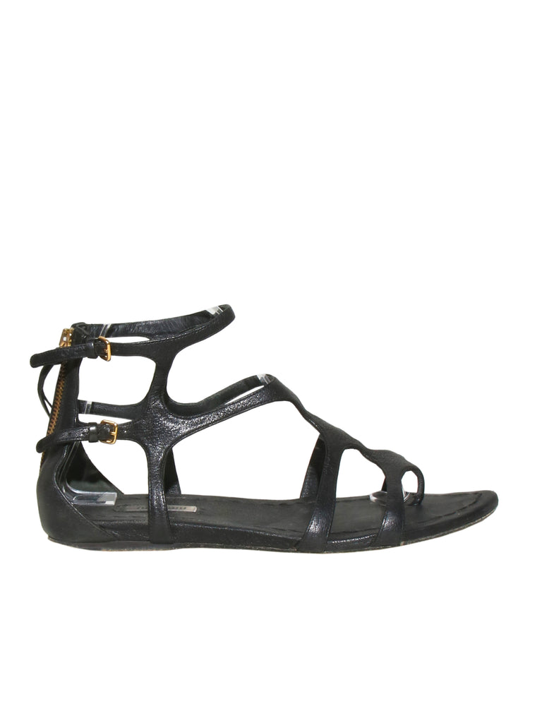 Miu Miu Leather Sandals
