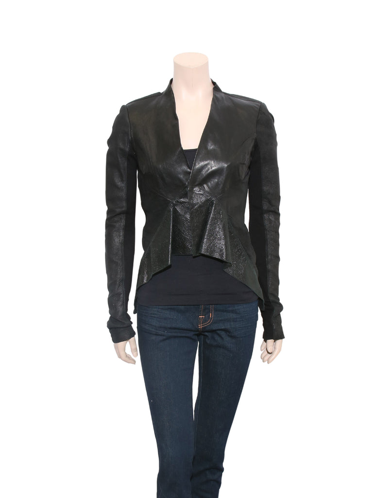 Rick Owens Leather Jacket