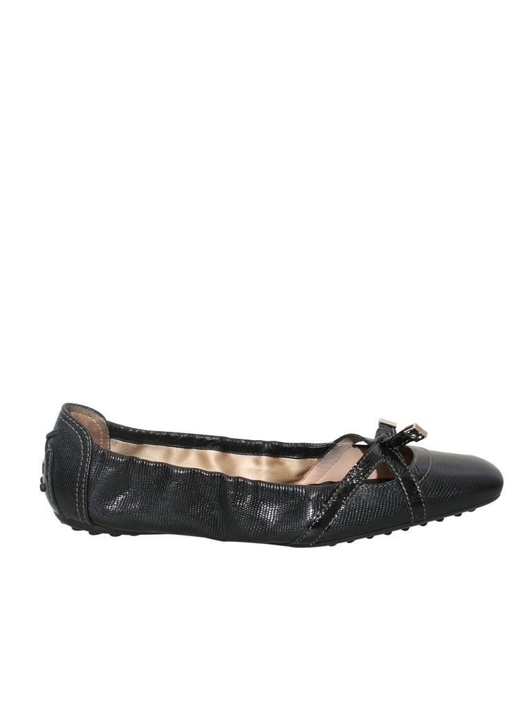 Leather Ballet Flats