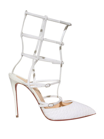 Christian Louboutin Kadreyana Cage Pumps 