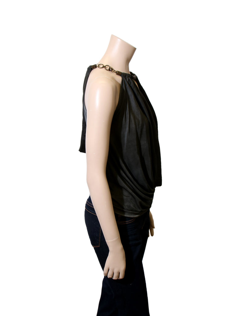 Lanvin Draped Jersey Top