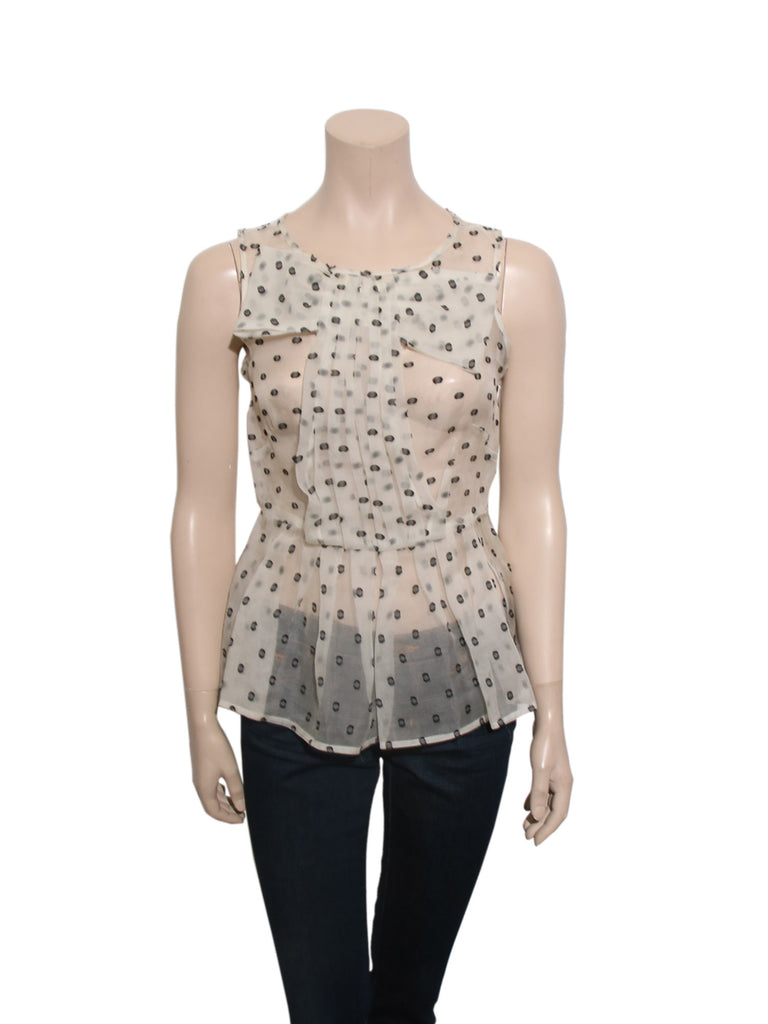 Eva Franco Sheer Cleo Top