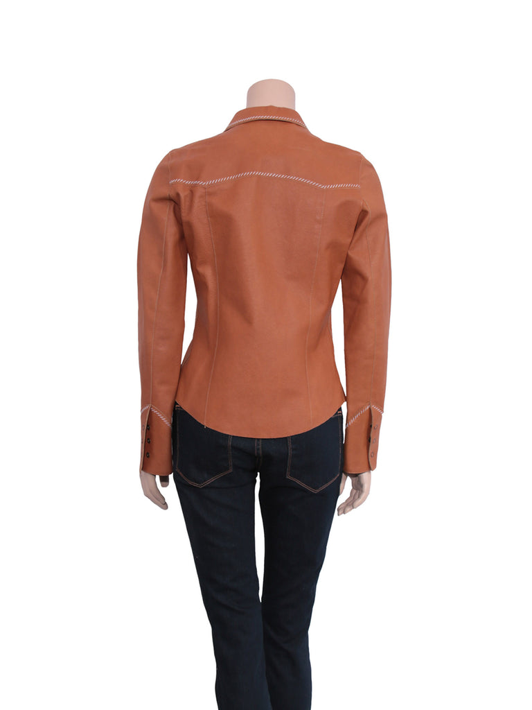 Miu Miu Leather Shirt