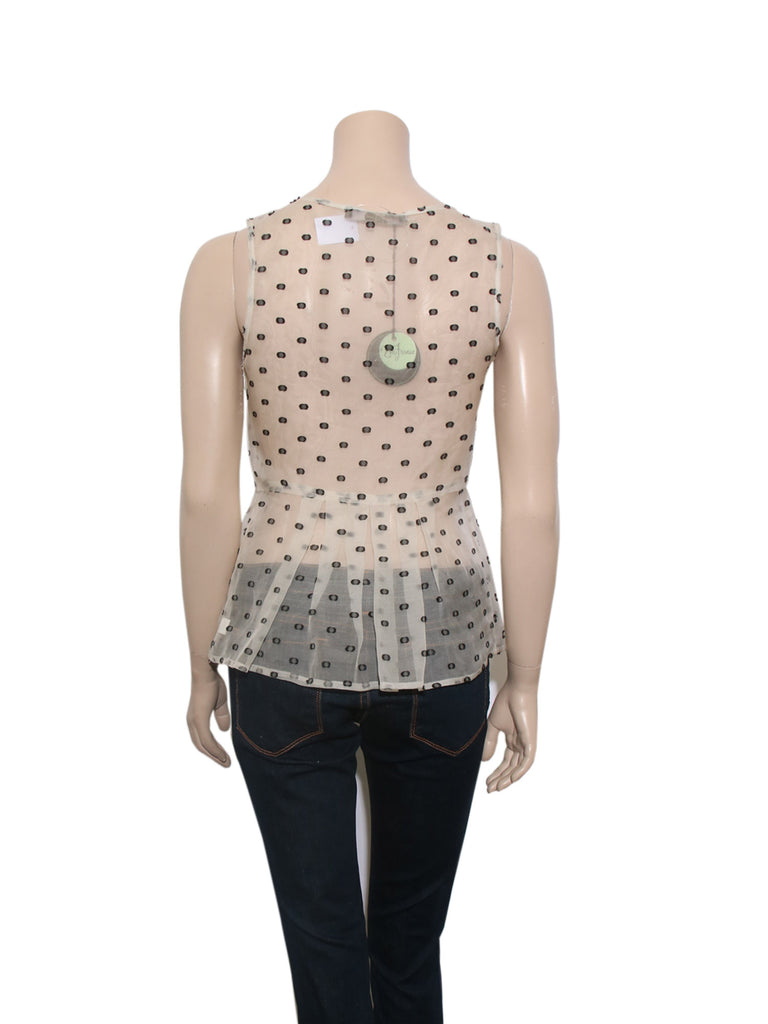 Eva Franco Sheer Cleo Top