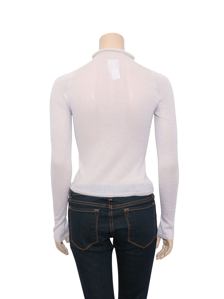 Chanel Shimmer Turtleneck
