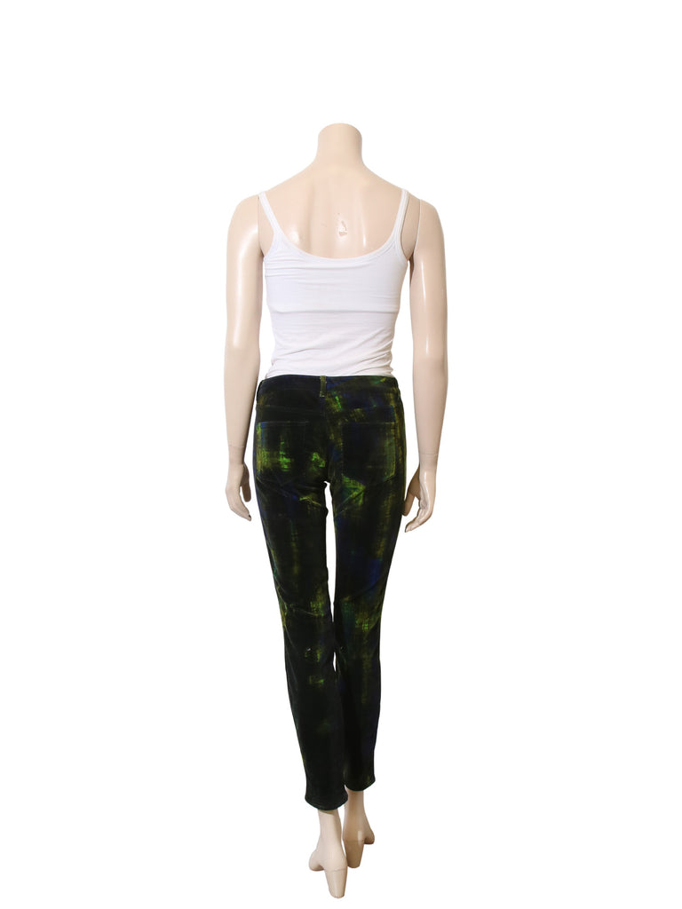 Elie Tahari Velvet Printed Pants