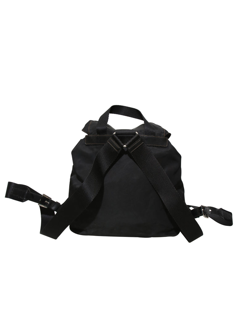 Prada Vintage Mini Nylon Drawstring Backpack