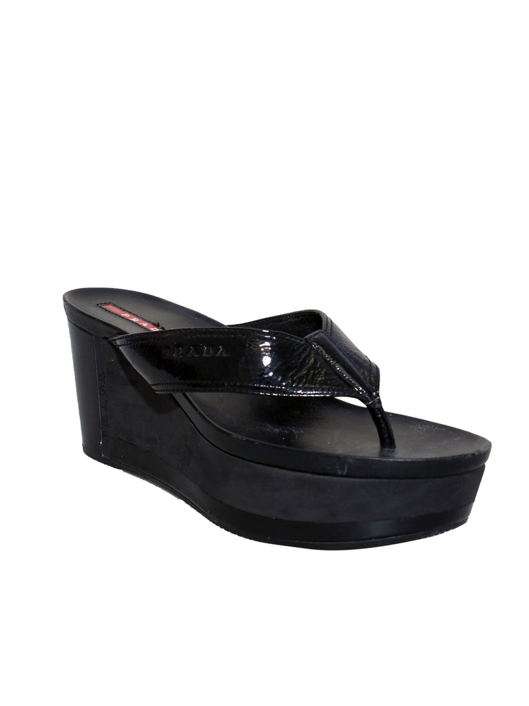 Prada Wedge Sandals