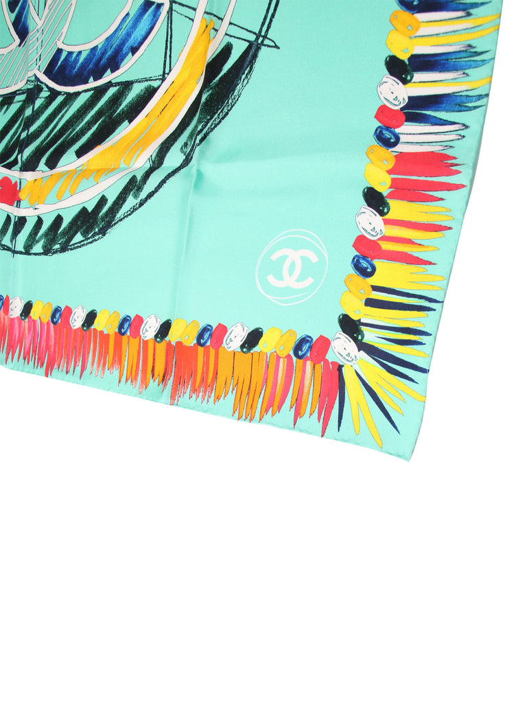 Chanel Silk Square Scarf