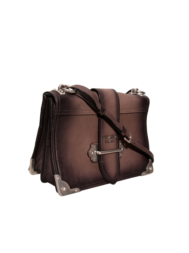 Leather Cahier Cross Body Bag